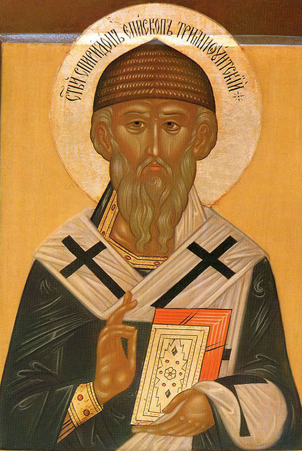 Спиридон Тримифунтский, икона, icon, Spyridon of Trimythus, Saint Spiridon of Trimythus